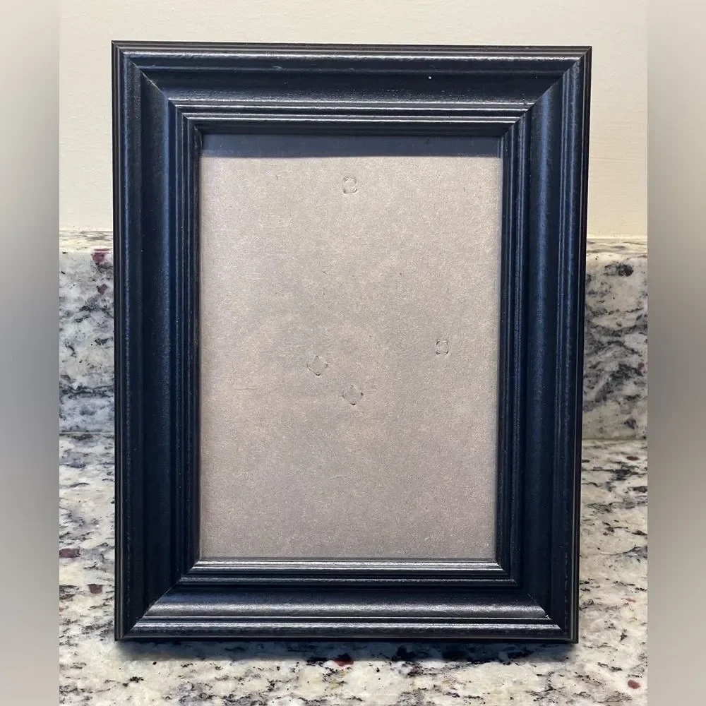 Elegant Black Free Standing Photo Frame